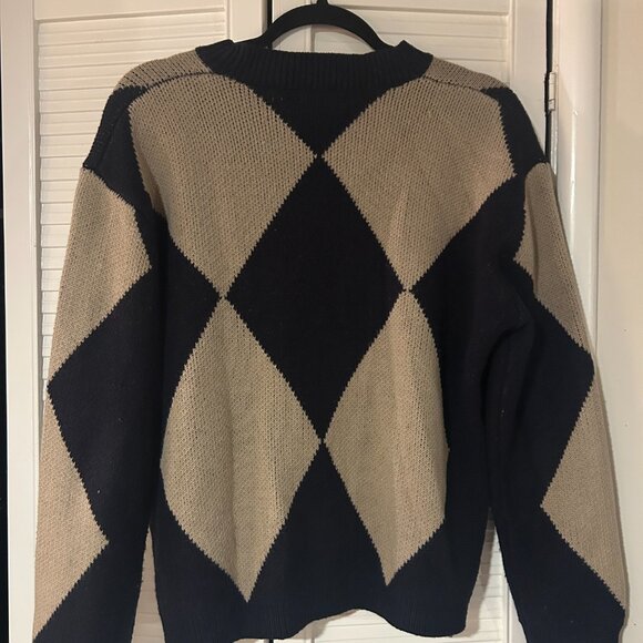 Argyle Knit Sweater - Picture 3 of 3